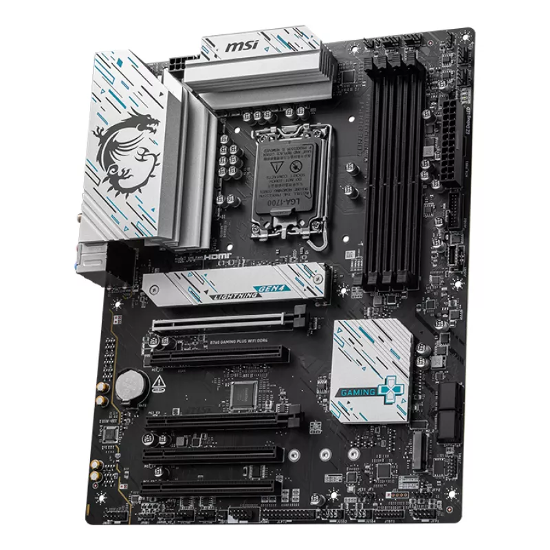 MSI B760 GAMING PLUS WIFI DDR4 základná doska Intel B760 LGA 1700 ATX