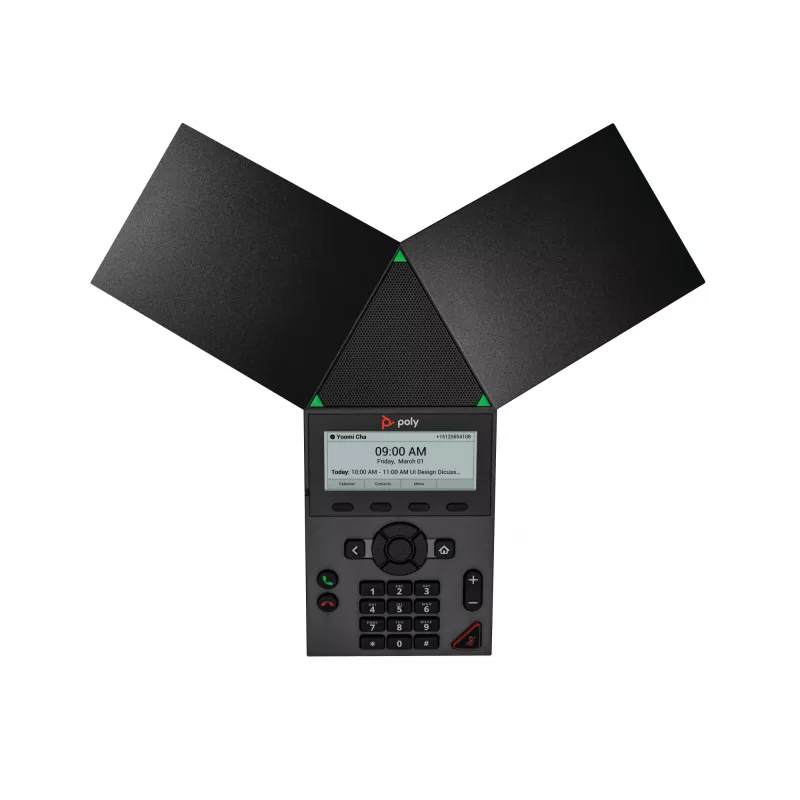 HP Poly Trio 8300 849A0AA IP konferenčný telefón, PoE, Wi-Fi, Bluetooth, USB, LCD 3,5"