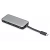 DIGITUS USB-C cestovná dokovacia stanica, 7-portová - HDMI / 2x USB-A 3.2 Gen 1 / GbE / SD / MicroSD - 100W USB-C Power Delivery