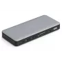 DIGITUS USB-C dokovacia stanica, 11-násobná - 2x HDMI / DP / 2x USB-A 3.2 Gen 2 / USB-C 3.2 Gen 2 / GbE / SD / MicroSD / DC konektor samica - max. 150 Watt / 3,5 mm
