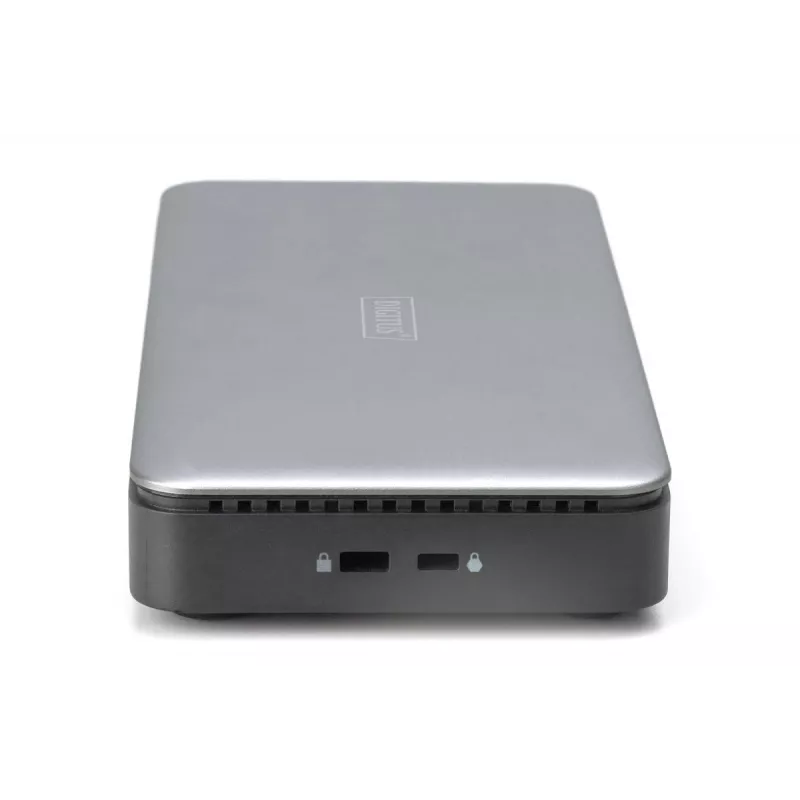 DIGITUS USB-C dokovacia stanica, 11-násobná - 2x HDMI / DP / 2x USB-A 3.2 Gen 2 / USB-C 3.2 Gen 2 / GbE / SD / MicroSD / DC konektor samica - max. 150 Watt / 3,5 mm
