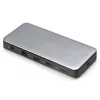 DIGITUS USB-C dokovacia stanica, 11-násobná - 2x HDMI / DP / 2x USB-A 3.2 Gen 2 / USB-C 3.2 Gen 2 / GbE / SD / MicroSD / DC konektor samica - max. 150 Watt / 3,5 mm