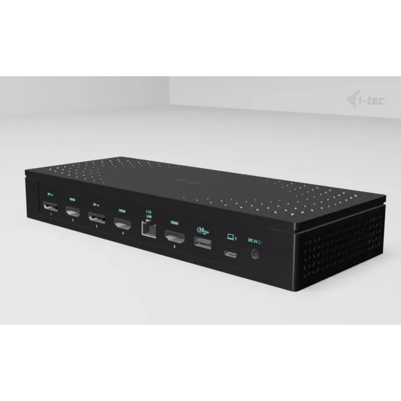 i-tec univerzálna 5x 4K/60Hz dokovacia stanica + Power Delivery 100W