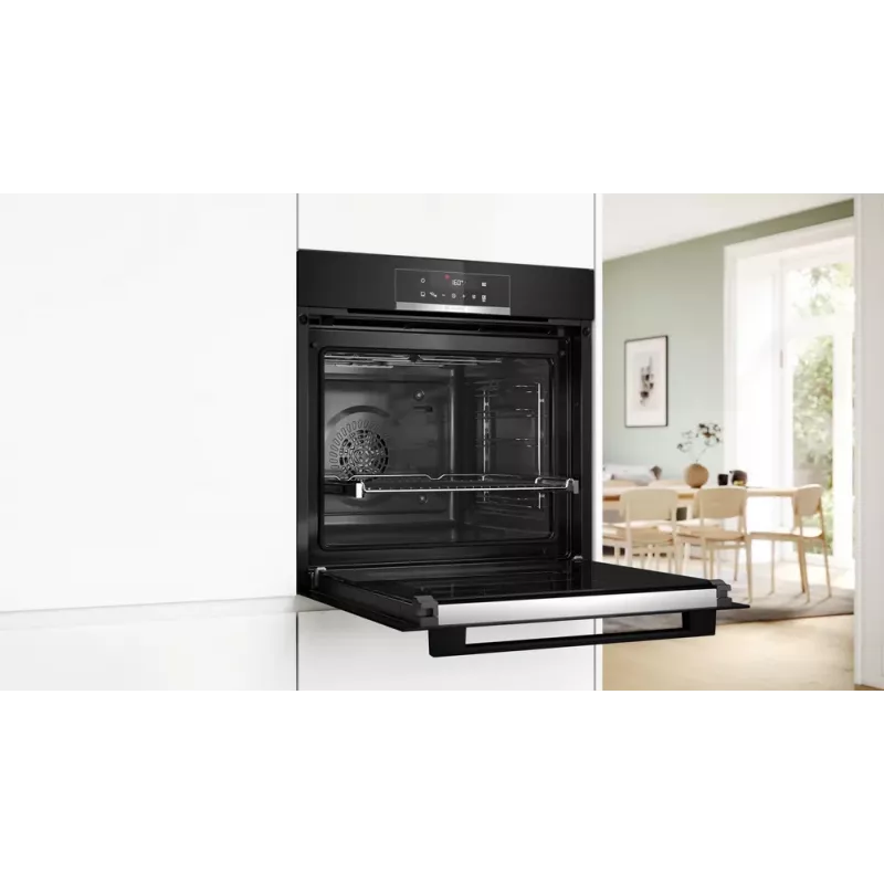 Bosch Serie 4 HQG572EB3 rúra na pečenie 71 L čierna