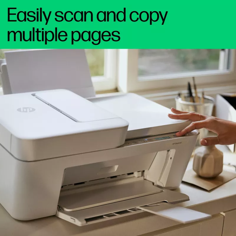 HP DeskJet 4230e bezdrôtová multifunkčná farebná tlačiareň, Instant Ink; kopírovanie, skenovanie