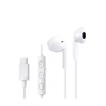 JVC Type-C in-ear káblové biele, káblové, hovory/hudba, 16,6 g, slúchadlá, biela