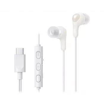 JVC HA-FR9UC headset káblový do uší hovory/hudba USB Type-C biela