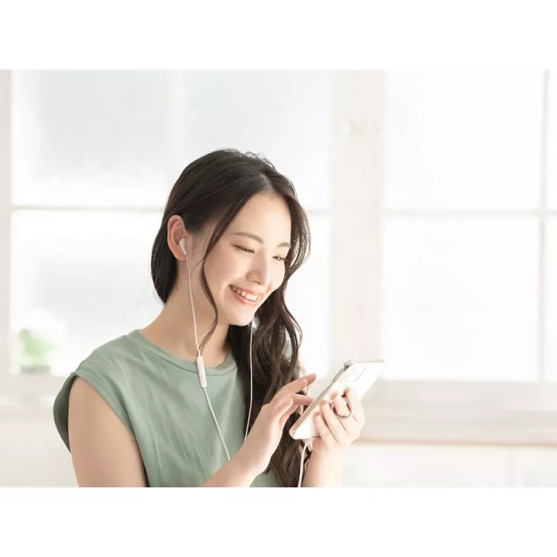 JVC HA-FR9UC headset káblový do uší hovory/hudba USB Type-C biela