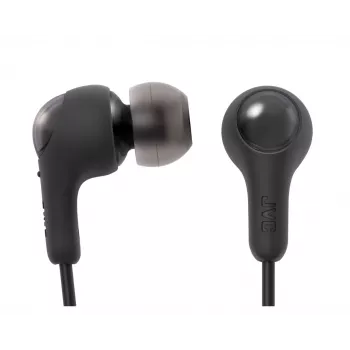 Káblový in-ear headset JVC HA-FR9UC s USB-C, 9,2-mm meniče, 5–22 000 Hz, inline mikrofón a ovládanie, 1,2 m kábel, čierny