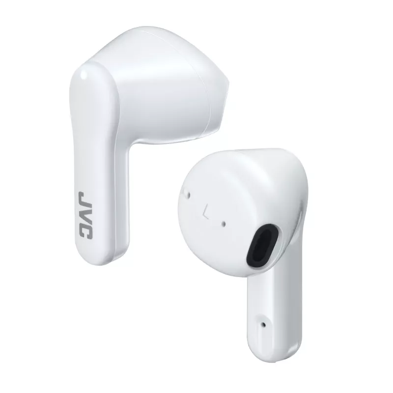 JVC HA-A3T skutočne bezdrôtové slúchadlá do uší, Bluetooth 5.1, IPX4, až 22 h, 20 - 20000 Hz, biele