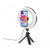 Hama SpotLight Smart 80 II LED kruhové svetlo, set pre smartfón, s mini statívom