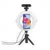 Hama SpotLight Smart 80 II LED kruhové svetlo, set pre smartfón, s mini statívom