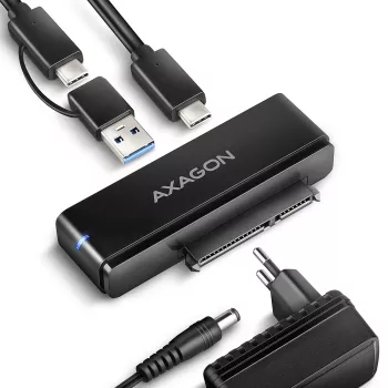 Axagon ADSA-FPX USB-C 10Gbps FAST PORT X adaptér pre 2,5