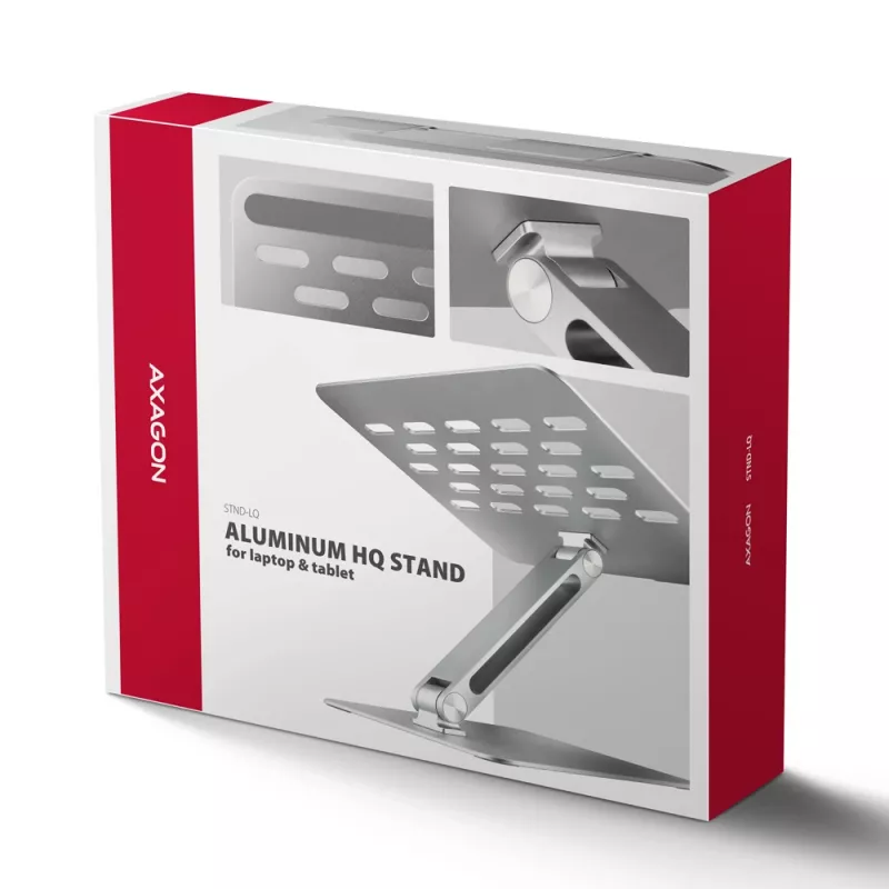 Axagon STND-LQ stojan pre notebooky a tablety 10