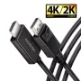Axagon RVD-HI20C2 DisplayPort -> HDMI 2.0b kábel 1,8 m, 4K/60Hz