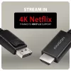 Axagon RVD-HI20C2 DisplayPort -> HDMI 2.0b kábel 1,8 m, 4K/60Hz
