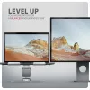 Axagon STND-LR hliníkový stojan s 360° otáčaním pre notebooky 10 inch–17,3 inch. Nastaviteľná výška a sklon.