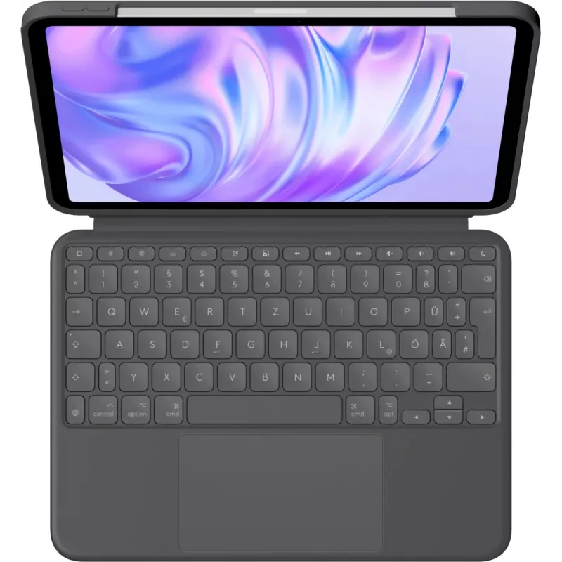 LOGITECH Combo Touch pre iPad Pro grafitové Qwerty UK