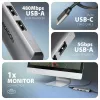 Axagon HMC-H3A USB 5Gbps hub, 3x USB-A, HDMI 4k/30Hz, 15 cm USB-C kábel