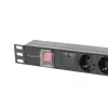PDU Lanberg PDU-06F-0200-BK 6 AC výstupov 1U čierna