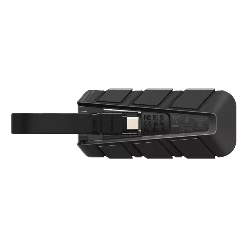 ADATA externý SSD SC740 2TB Plug&Go Blue 1050/1000 MIL.STD USB Type-C 3.2 Gen 2 (3.1 Gen 2) čierna, modrá