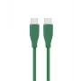 GEMBIRD USB Type-C Power Delivery (PD) 60W silikónový nabíjací a dátový kábel, 1,5 m Midnight Green