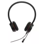 Jabra Evolve 20 SE Headset káblový s hlavovým mostom kancelária/call centrum USB Type-C / USB Type-A čierny