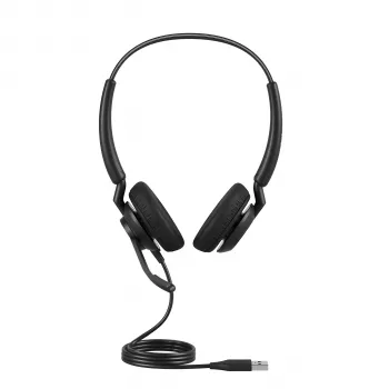 Jabra Engage 40 - (Inline Link) USB-C/A UC Stereo, káblový, kancelária/call centrum, 63 g, headset, čierny