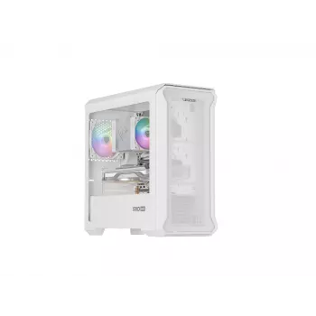 GENESIS Irid 503 Mini Tower priehľadná, biela