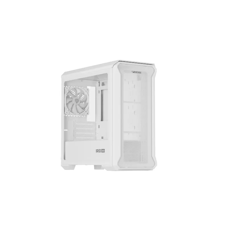 GENESIS Irid 503 Mini Tower priehľadná, biela