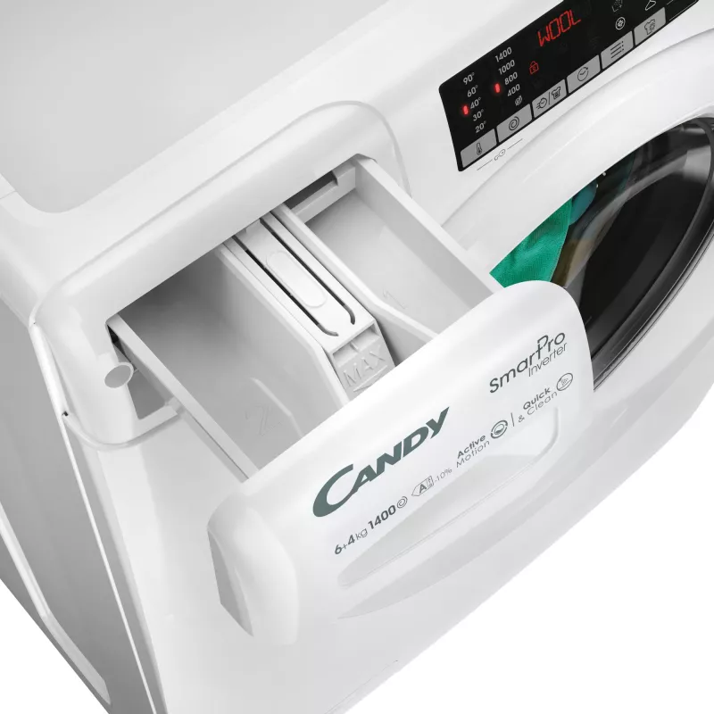 Candy Smart Pro COW 4644TWM6/1-S práčka so sušičkou voľne stojaca predné plnenie biela