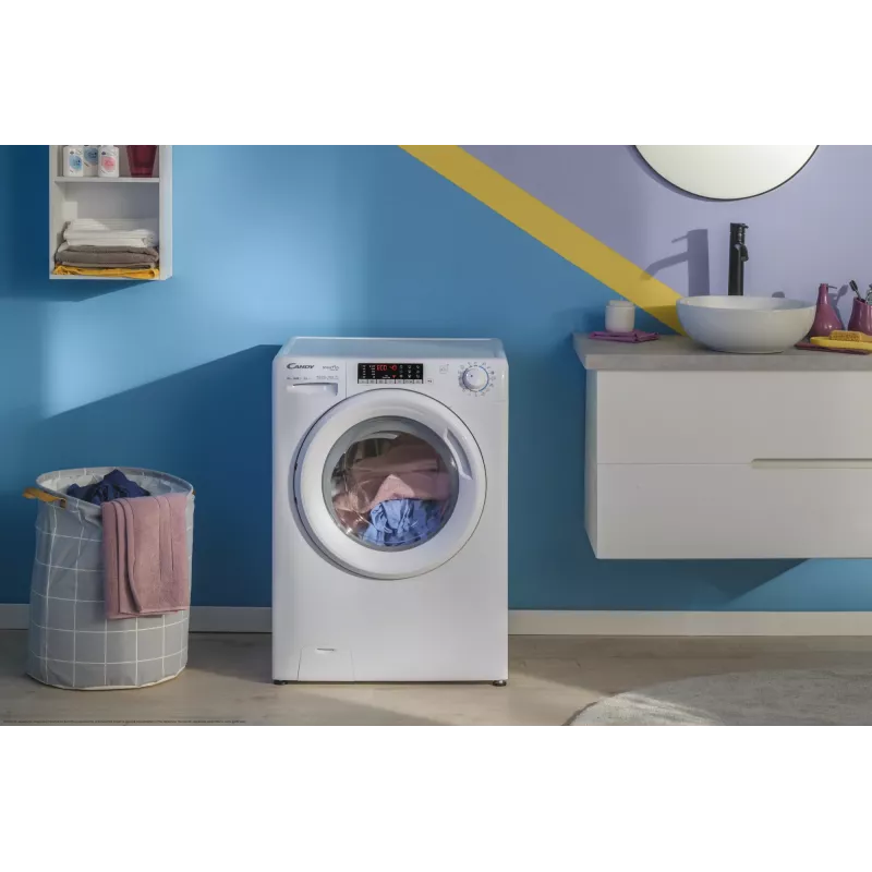 Candy Smart Pro COW 4644TWM6/1-S práčka so sušičkou voľne stojaca predné plnenie biela