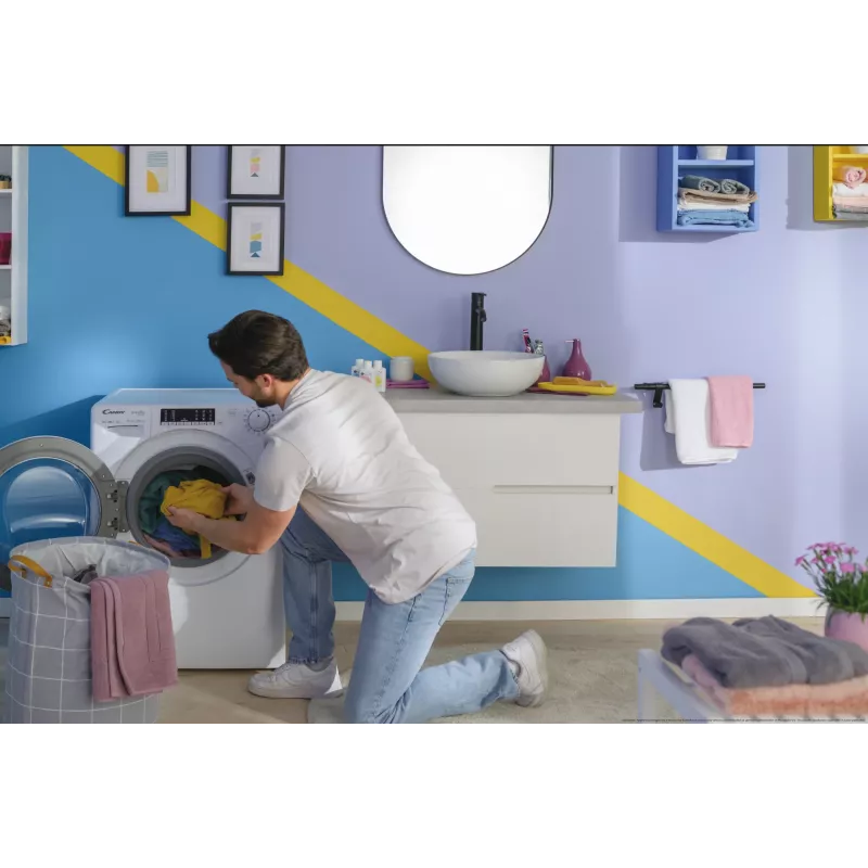 Candy Smart Pro COW 4644TWM6/1-S práčka so sušičkou voľne stojaca predné plnenie biela