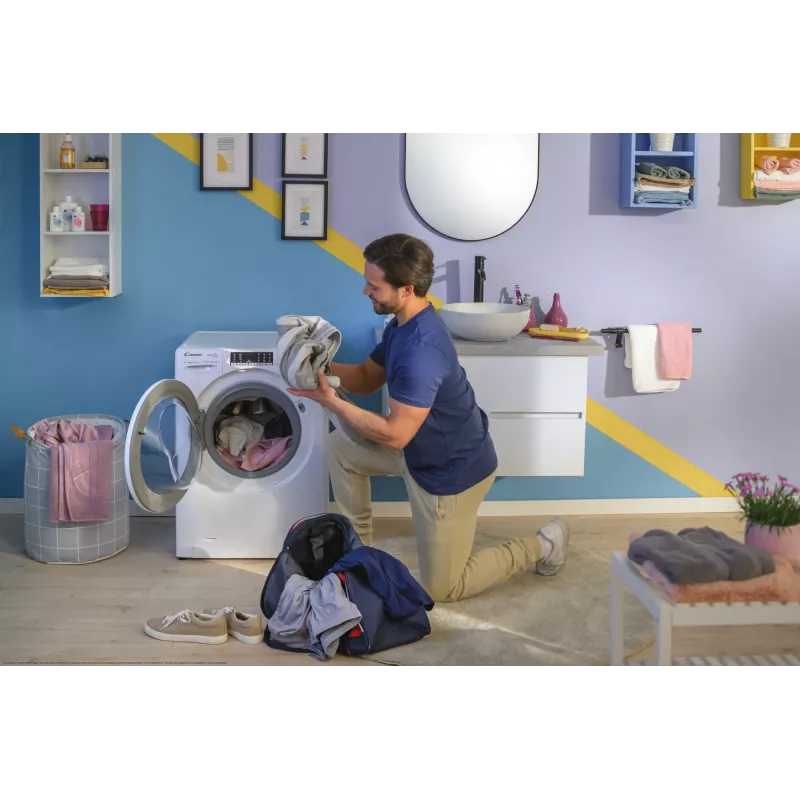 Candy Smart Pro COW 4644TWM6/1-S práčka so sušičkou voľne stojaca predné plnenie biela