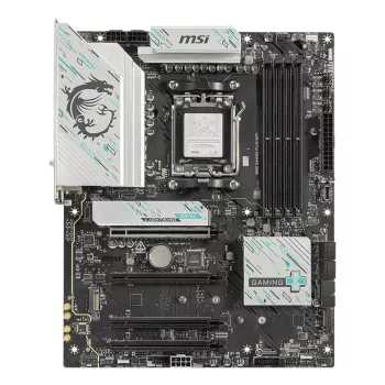 Základná doska MSI B850 GAMING PLUS WIFI ATX — AMD B850, socket AM5, DDR5, 4x DIMM, Wi-Fi 7, 5Gb LAN, 3x M.2, HDMI 2.1