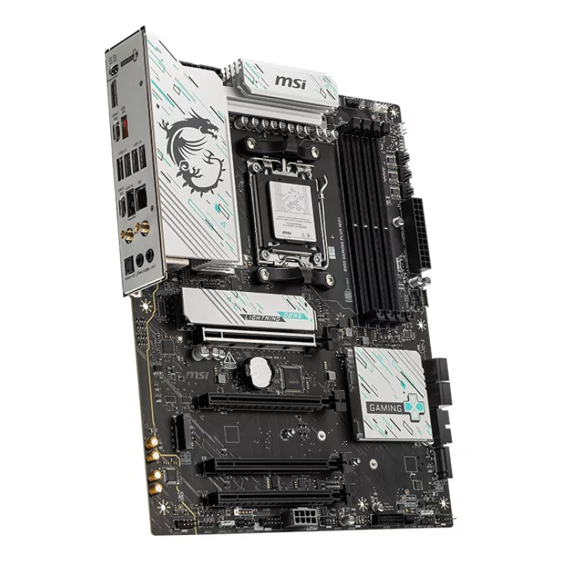 Základná doska MSI B850 GAMING PLUS WIFI ATX — AMD B850, socket AM5, DDR5, 4x DIMM, Wi-Fi 7, 5Gb LAN, 3x M.2, HDMI 2.1