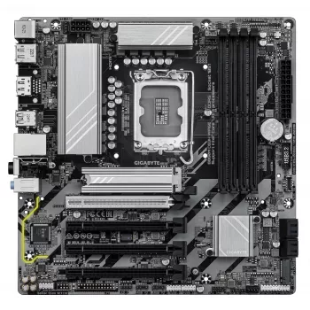 GIGABYTE B860M DS3H WIFI6E základná doska – Intel Core Ultra Series CPU, 5+1+2+1 fáz VRM, až do 9066 MHz DDR5, 1x PCIe 5.0 + 1x PCIe 4.0 M.2, 2,5 GbE LAN, WIFI 6E, USB 3.2 Gen 2