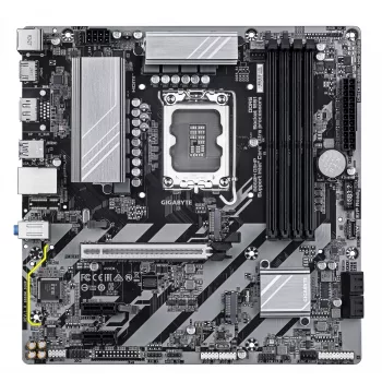 GIGABYTE B860M D3HP základná doska - Intel Core Ultra Series CPU, 4+1+2+1 fáz VRM, až do 9066MHz DDR5, 2xPCIe 4.0 M.2, GbE LAN, USB 3.2 Gen 1