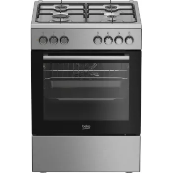 Beko FBE62130GXDN sporák voľne stojaci sporák elektrický plynový čierny