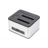 DIGITUS SATA dokovacia stanica USB 3.0 – 2-port 2,5 inch/3,5 inch SSD/HDD funkcia klonovania