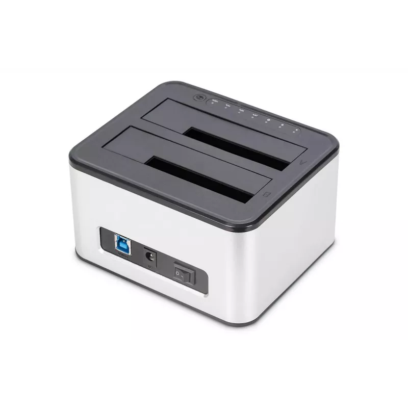 DIGITUS SATA dokovacia stanica USB 3.0 – 2-port 2,5 inch/3,5 inch SSD/HDD funkcia klonovania