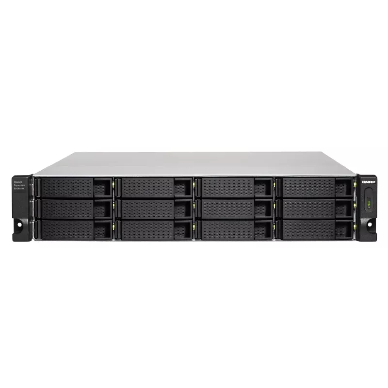 QNAP - TL-R1200C-RP - diskové pole - 12 pozícií (SATA-600) USB 3.2 Gen 2 (externé) montáž do racku 2U