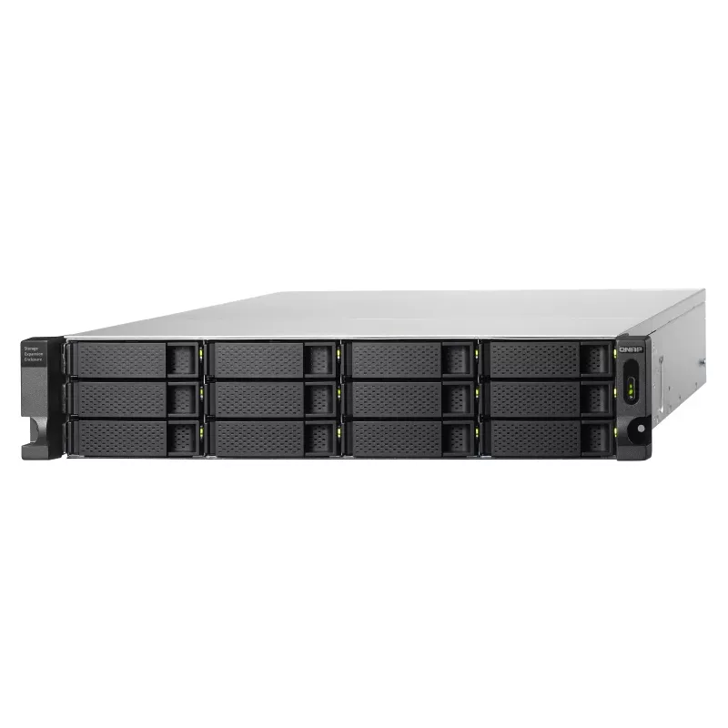 QNAP - TL-R1200C-RP - diskové pole - 12 pozícií (SATA-600) USB 3.2 Gen 2 (externé) montáž do racku 2U