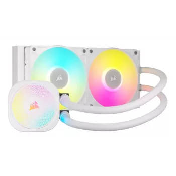 CORSAIR chladič CPU - Icue Link Titan 240 Rx RGB AIO kvapalinový chladič - biela