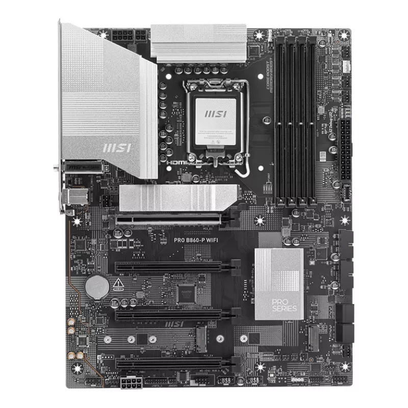 MSI PRO B860-P WIFI základná doska Intel B860 LGA 1851 (Socket V1) ATX