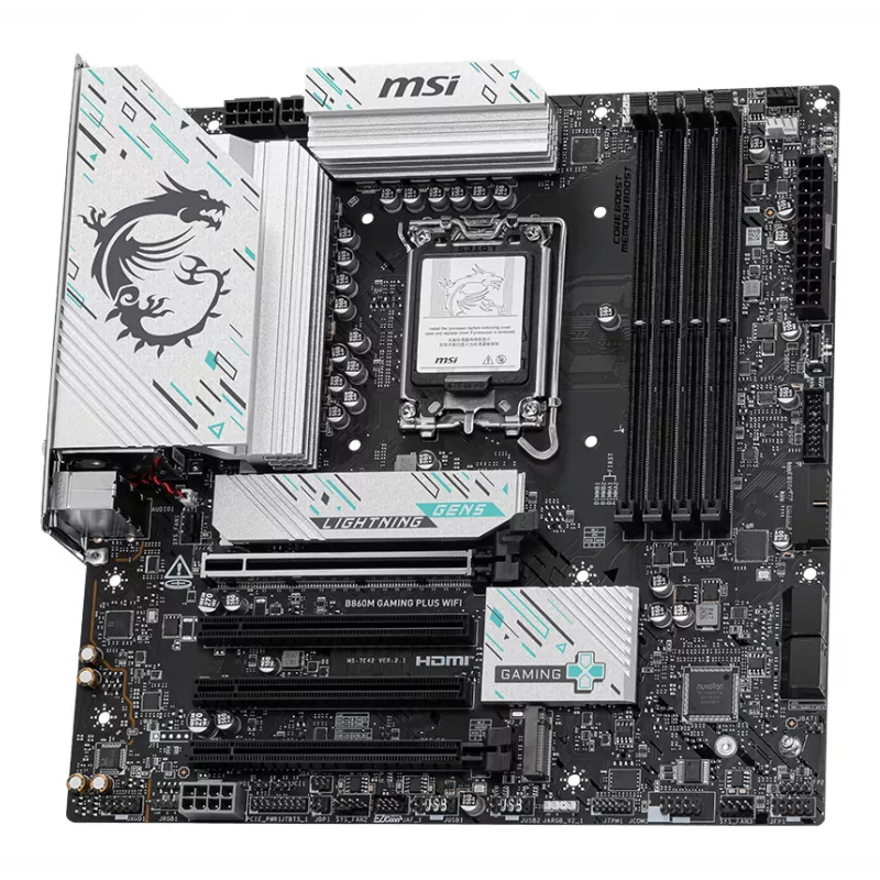 MSI B860M GAMING PLUS WIFI základná doska Intel B860 LGA 1851 (Socket V1) micro ATX