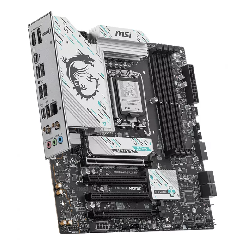 MSI B860M GAMING PLUS WIFI základná doska Intel B860 LGA 1851 (Socket V1) micro ATX