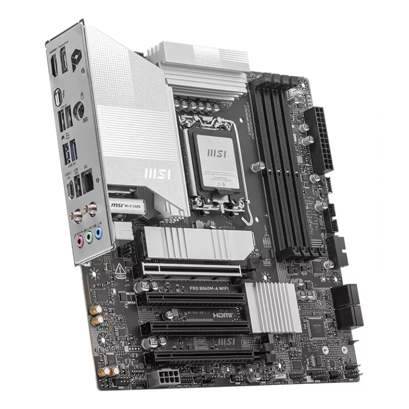 MSI PRO B860M-A WIFI základná doska Intel B860 LGA 1851 (Socket V1) micro ATX