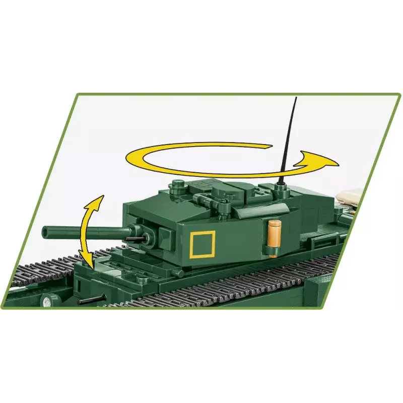 Cobi Blocks Mark IV Churchill stavebnica, 668 dielov (COBI-3128)