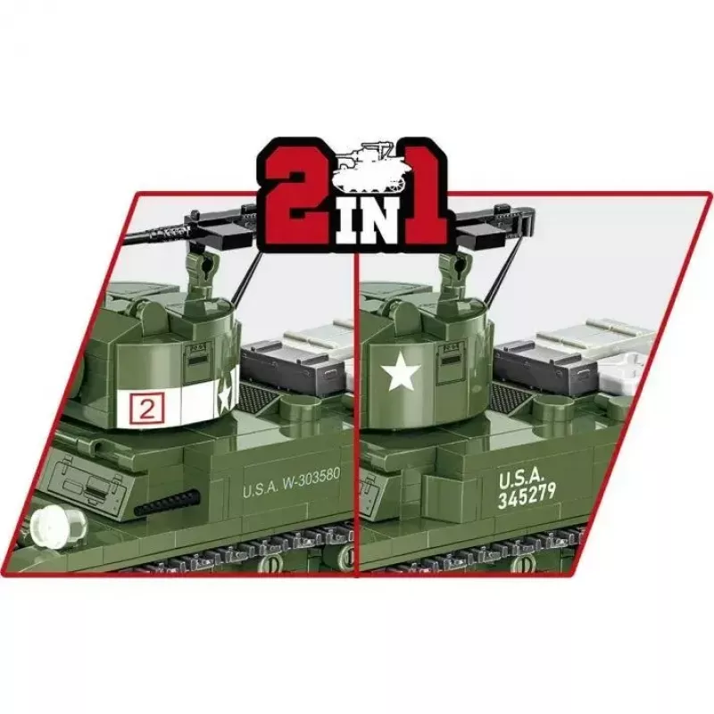 Stavebnica COBI M3 Stuart, 511 dielikov